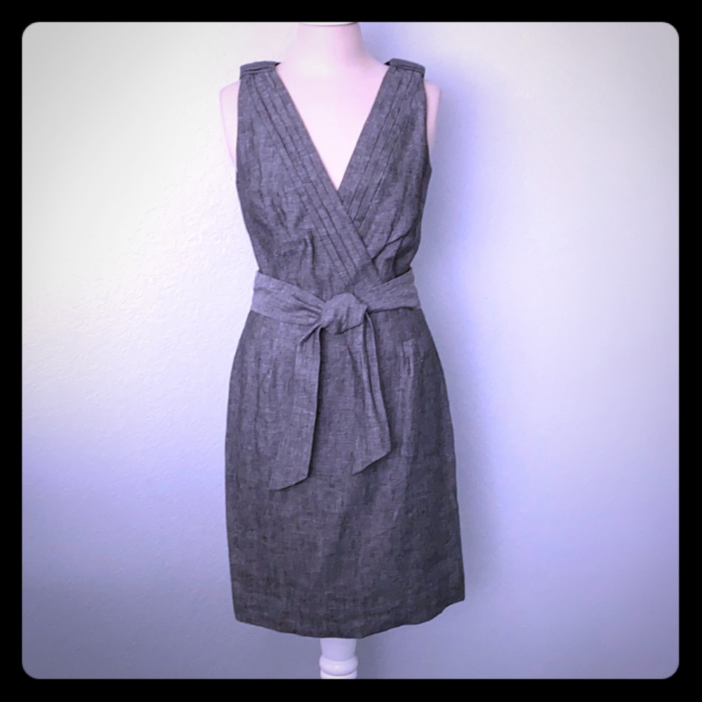 NWT Banana Republic Gray Sleeveless Dress Size 8